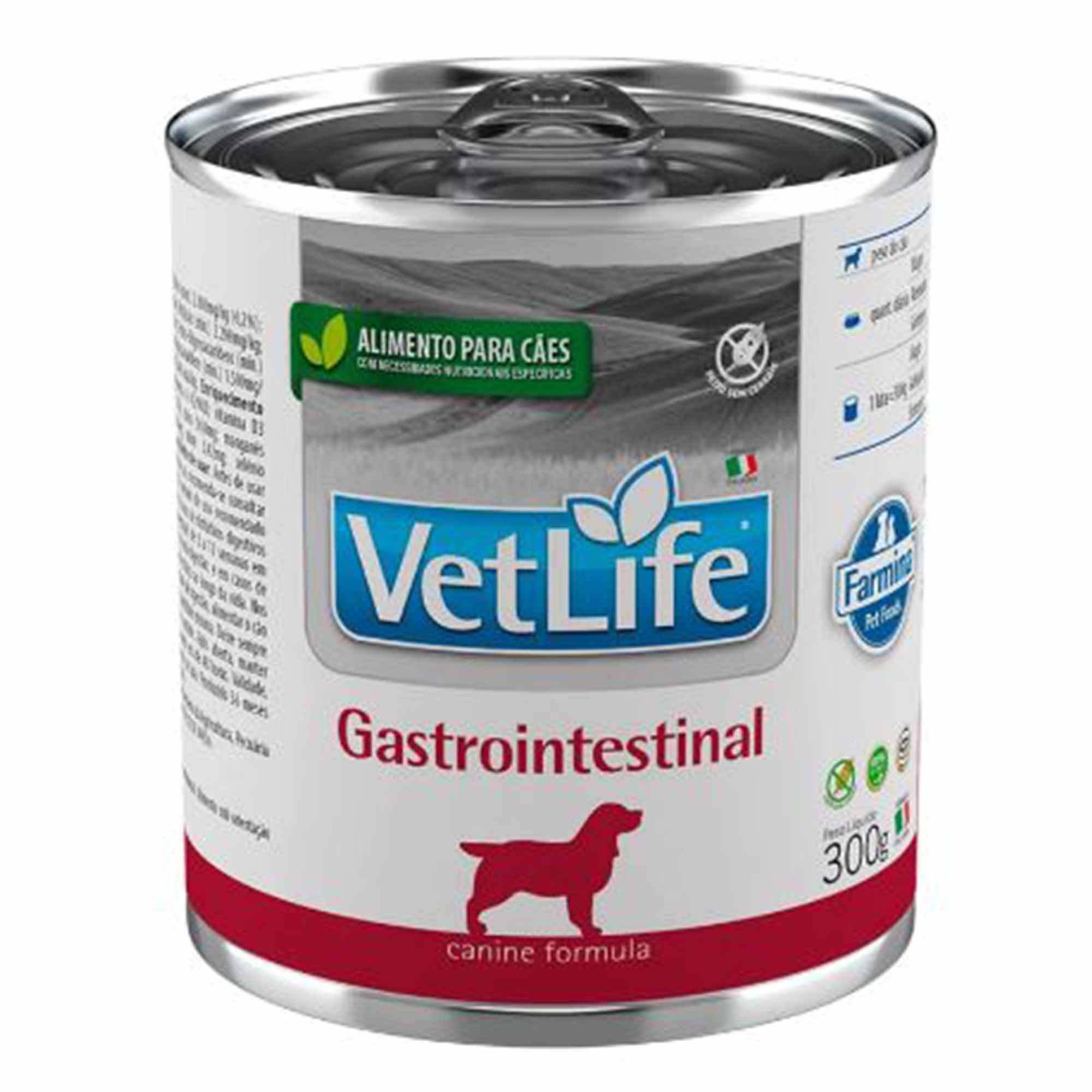 Ração Úmida VetLife Gastrointestinal para Cães 300g