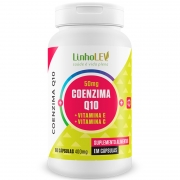 Coenzima Q10 50mg + Vitamina E + C - 60 cápsulas