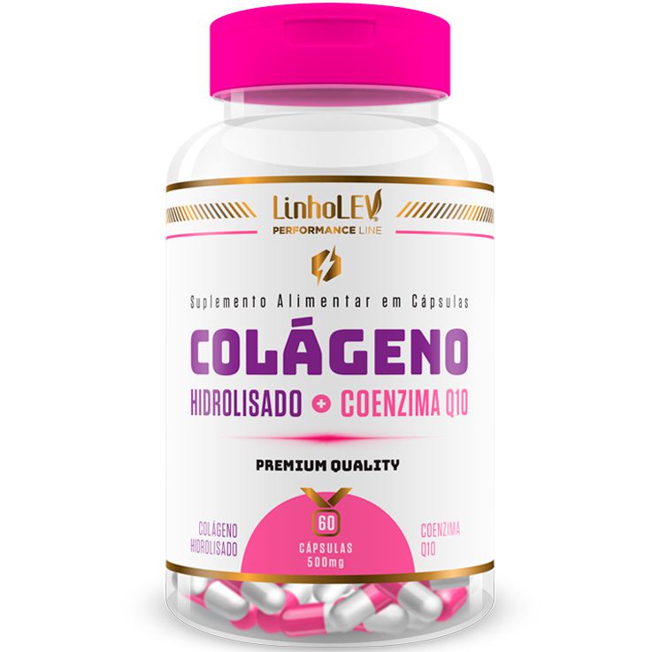 Colágeno + Coenzima Q10 + Vitamina C 60 cápsulas  