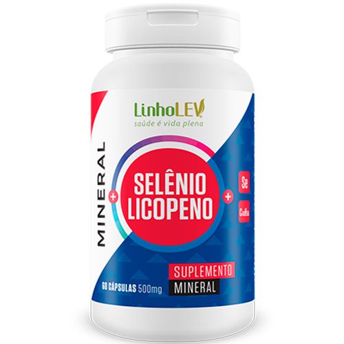 Selênio + Licopeno 60 Cápsulas 500mg