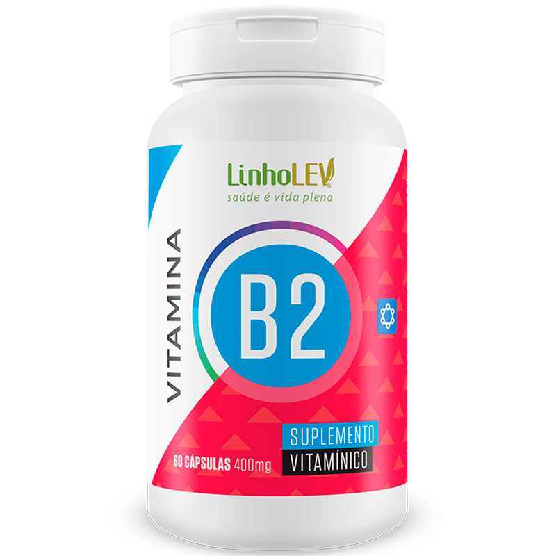 Vitamina B2 Riboflavina 60 cápsulas