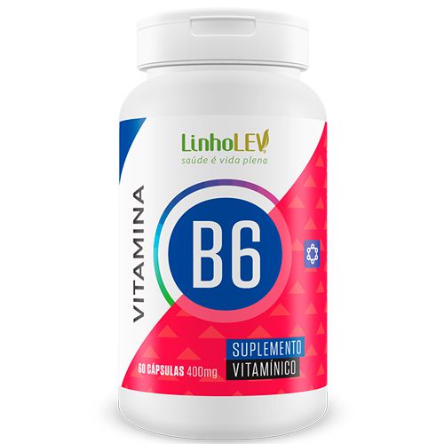 Vitamina B6 Piridoxina 60 cápsulas