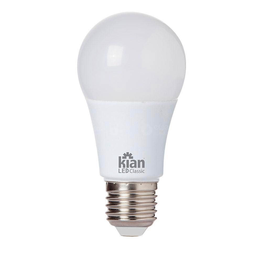 Lâmpada de LED Bulbo Luz Branca 9W 6.500k Bivolt - Kian