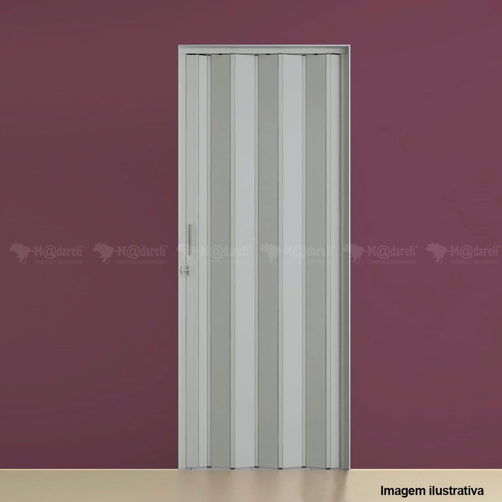 Porta Sanfonada PVC 210 x 72 cm - Plasflex