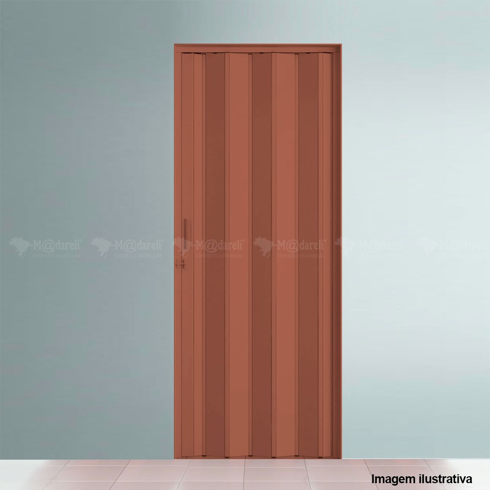 Porta Sanfonada PVC 210 x 84 cm - Plasflex