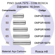 Pino Guia 7979 OMPGR 16040/50/60/65/70 (Emb.20 peças)