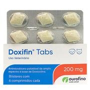 Antibiótico Doxifin 200 mg- Cartela c/ 6 Comprimidos