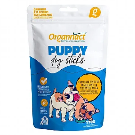 Suplemento Alimentar Organnact - Puppy Palitos 170g