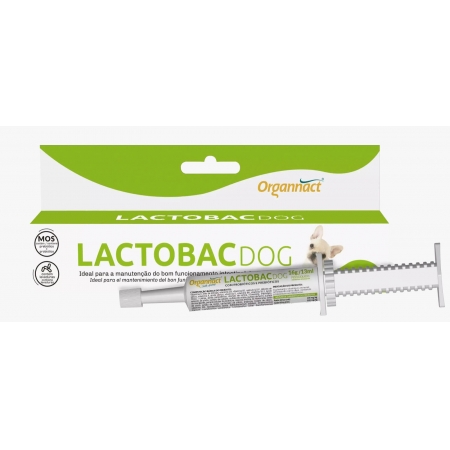 Suplemento Vitamínico Organnact Lactobac Dog 16g