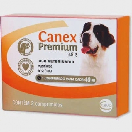 Vermífugo para Cães Canex Premium 40kg