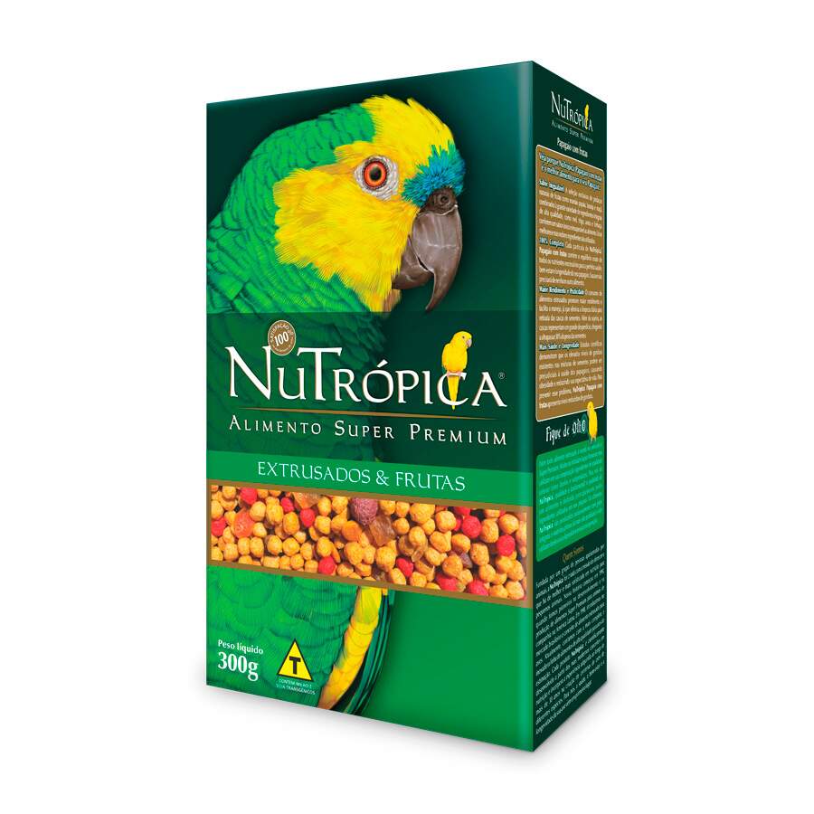 Nutropica Papagaio Frutas - Agropet Mineiro
