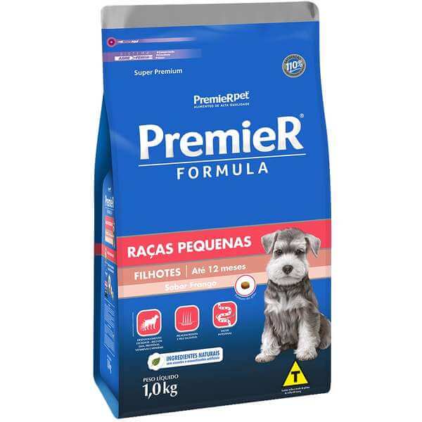Premier Formula Cães Filhotes Porte Pequeno Frango  - Agropet Mineiro