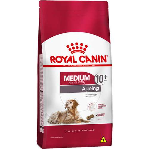 Royal Canin Medium Ageing 10+ 15 kg  - Agropet Mineiro