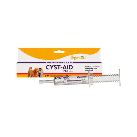 Suplemento Vitamínico Organnact Cyst- Aid Pet Gel 35g  - Agropet Mineiro