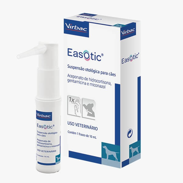 Tratamento Otológico Easotic Virbac 10 ml
