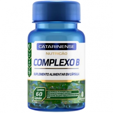 Kit 3 Complexo B Vitaminas 60 Cápsulas - Catarinense Pharma