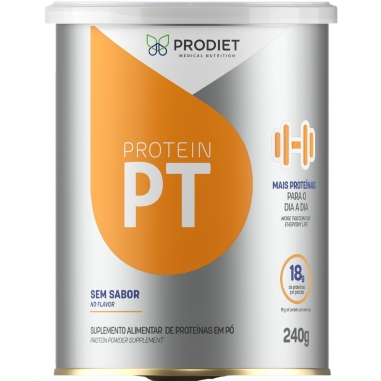 Kit 6 Protein PT 240g Suplemento Alimentar C/ 18g de Proteína Por Dose - Prodiet