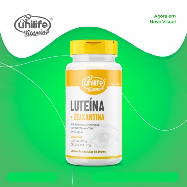Luteína e Zeaxantina 60 Cáps - Unilife