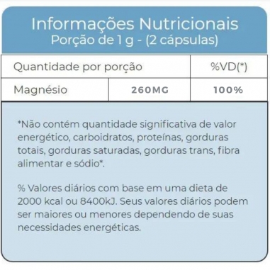 Magnésio Dimalato C/ Cúrcuma 60 Cápsulas 500mg Dr. New Qi - Upnutri