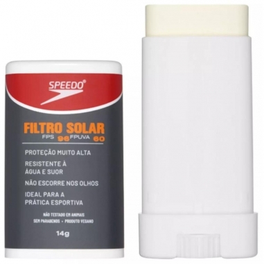 Protetor Solar Incolor FPS 96 FPUVA 60 Speedo 14g - Pink Cheeks