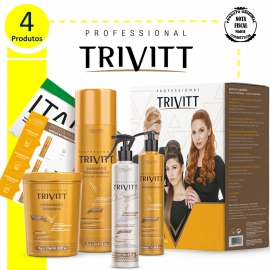O segredo do cabeleireiro  Kit Profissional completo Hidratação Intensiva Trivitt