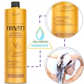 Shampoo Pós-Química Trivitt de Uso Frequente 1L