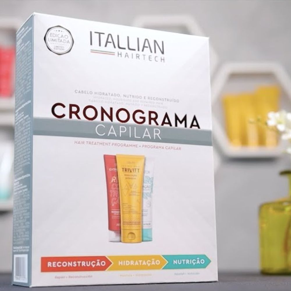 Kit Cronograma Capilar Itallian Hairtech