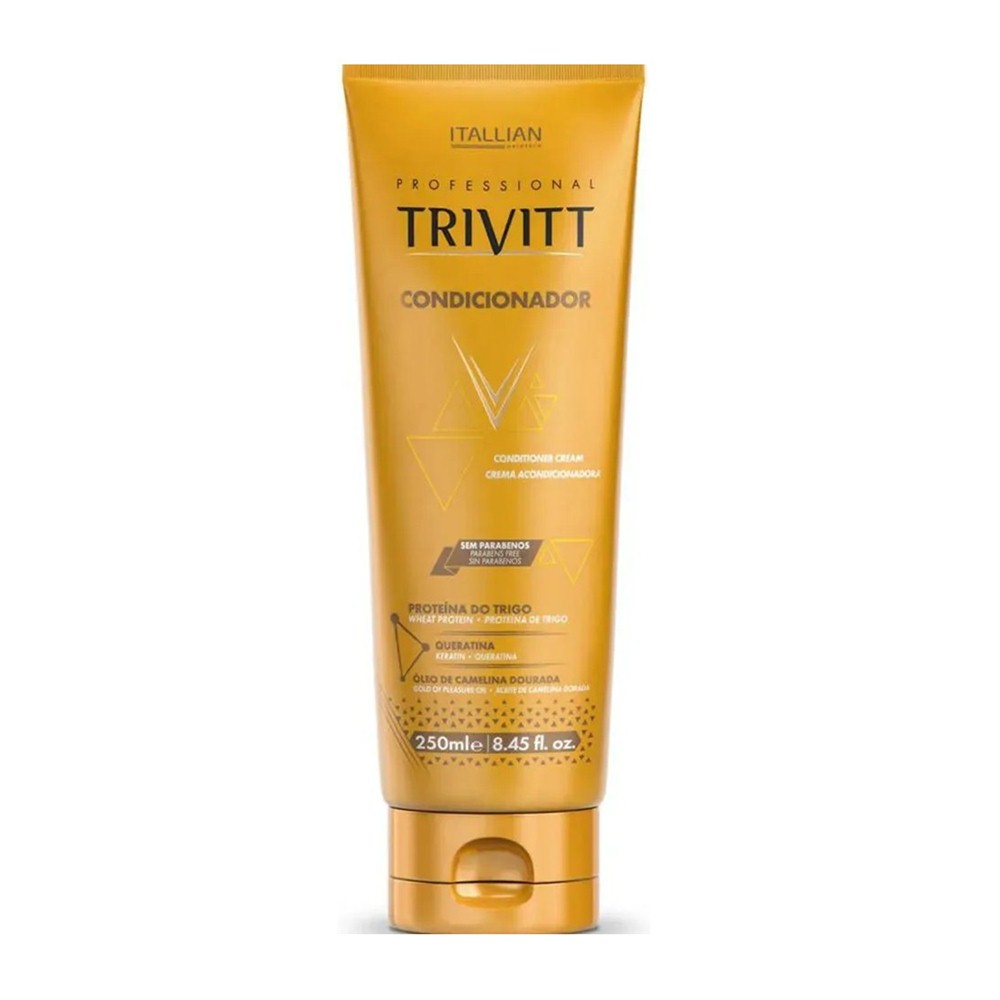 Kit Manutenção Trivitt com Shampoo Condicionador e Leave-in