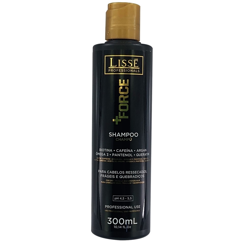 Black Horse Shampoo  +Force Lisse Profissional  300 ml