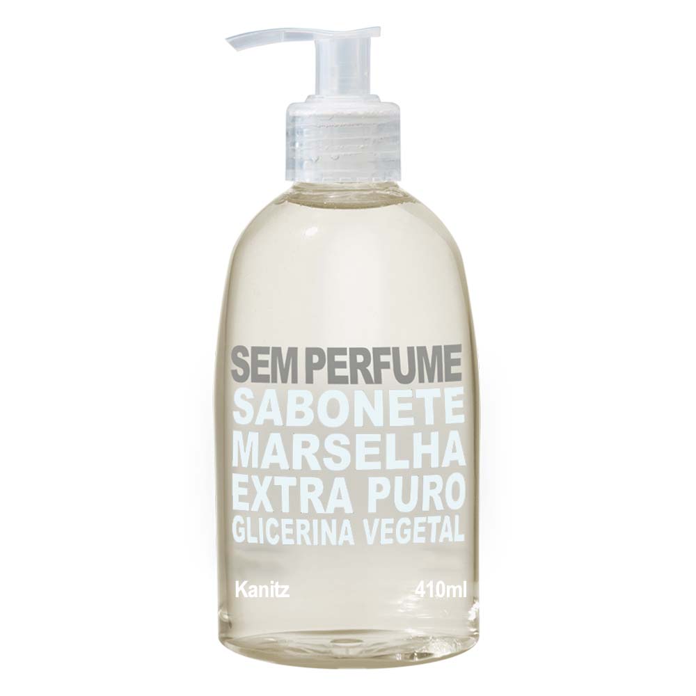 Sabonete Líquido Marselha Extra Puro S/Perfume 410ml