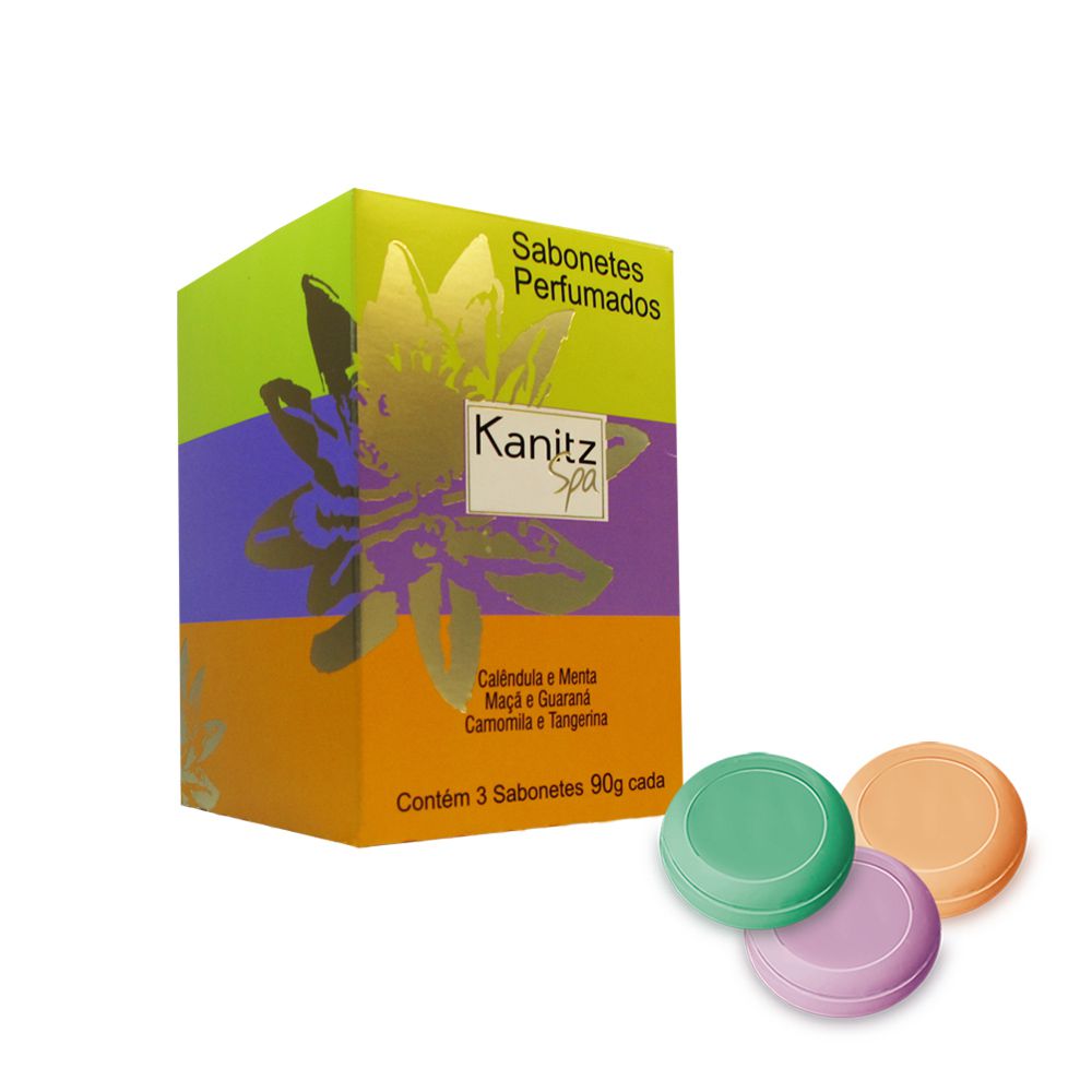 Sabonete Mix Perfumado Kanitz SPA 3x90g