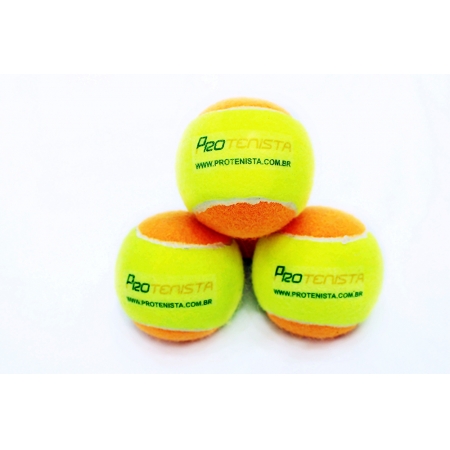 Bola de Beach Tennis ProTenista - Pack com 03 unidades