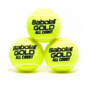 Bola de Tênis Babolat Gold All Court - Pack c/ 6 Tubos
