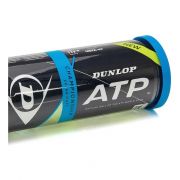 Bola de Tênis Dunlop ATP Championship Regular Duty - Pack c/ 3 Tubos
