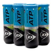 Bola de Tênis Dunlop ATP - Pack com 06 Tubos
