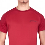 Camiseta Babolat Play Crew Neck Tee Vermelha - Masculina