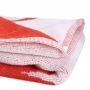 Toalha Babolat Medium Towel Branco e Vermelha