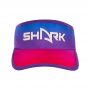 Viseira Shark Beach Tennis Sunset Azul/Pink