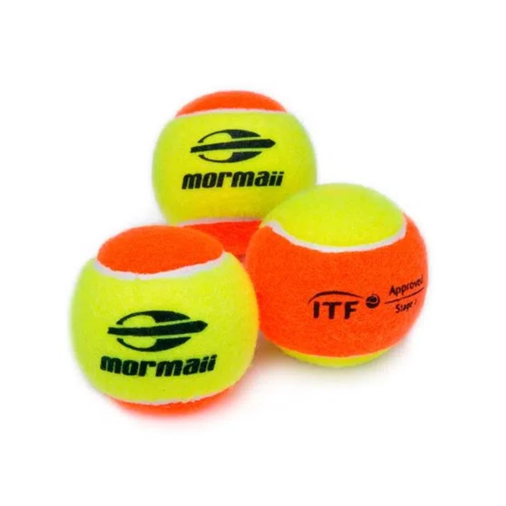 Bola de Beach Tennis Mormaii - Pack com 03 unidades