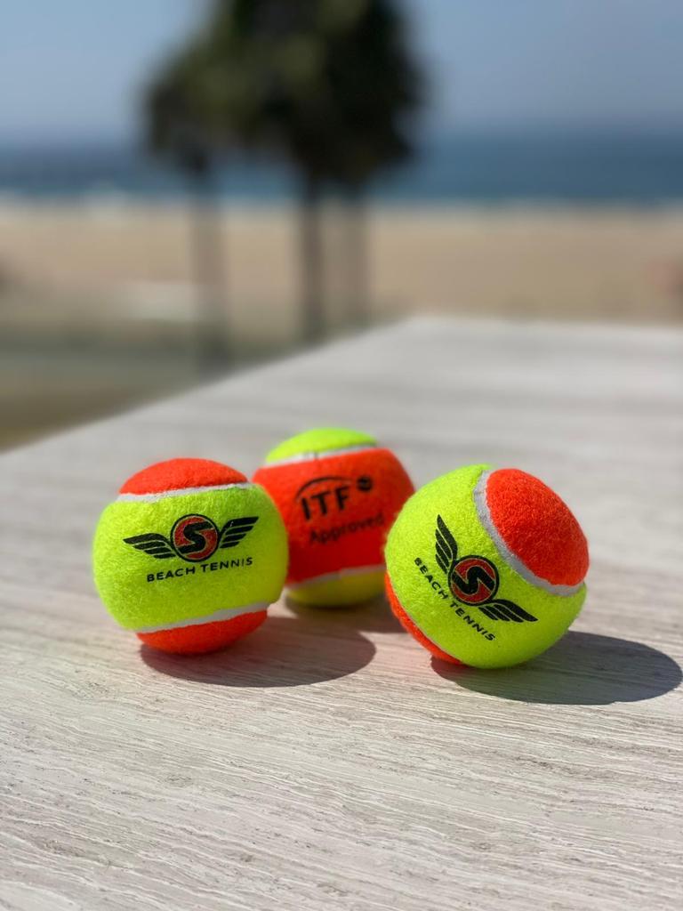 Bola de Beach Tennis Sexy Brand - Pack c/ 3 Bolas - PROTENISTA