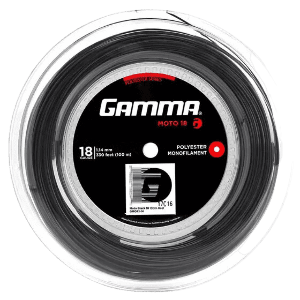 Corda Gamma Moto 18L  1.14mm Preta Rolo com 100m