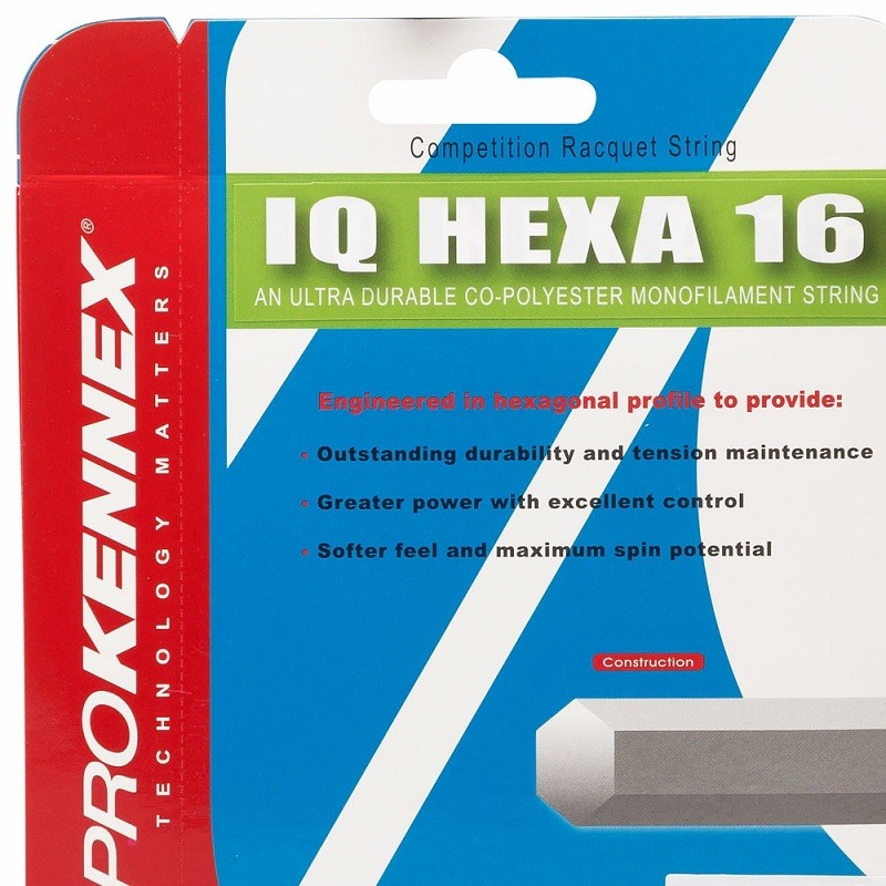 Corda Prokennex IQ Hexa 16L 1.28mm - Set Individual   - PROTENISTA