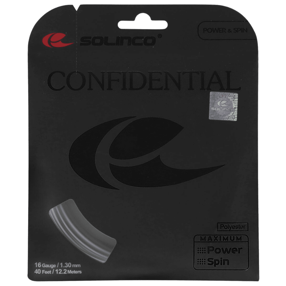 Corda Solinco Confidential 16L 1.30mm - Set Individual