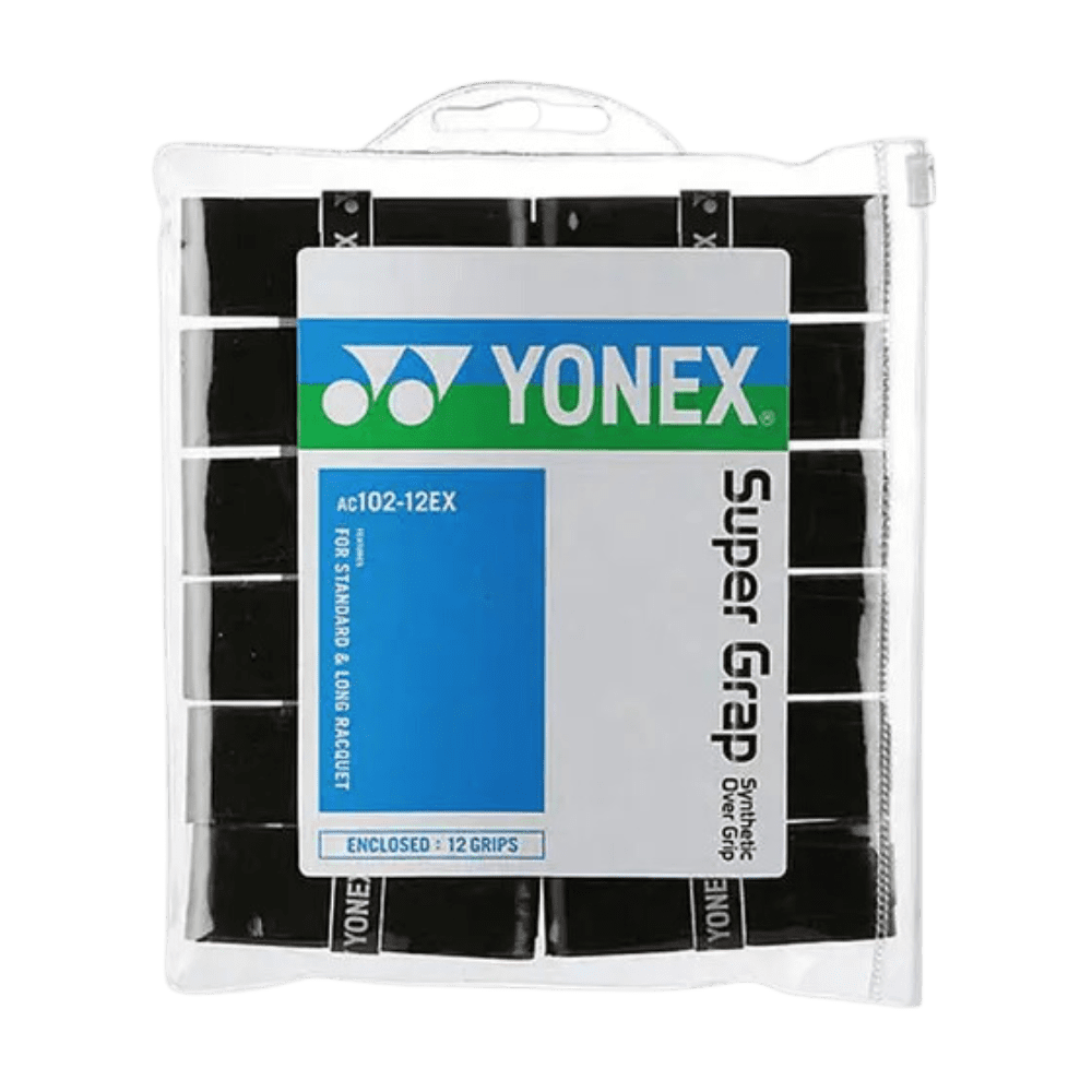 Overgrip Yonex Super Grap AC102 X12 - Branco / Preto