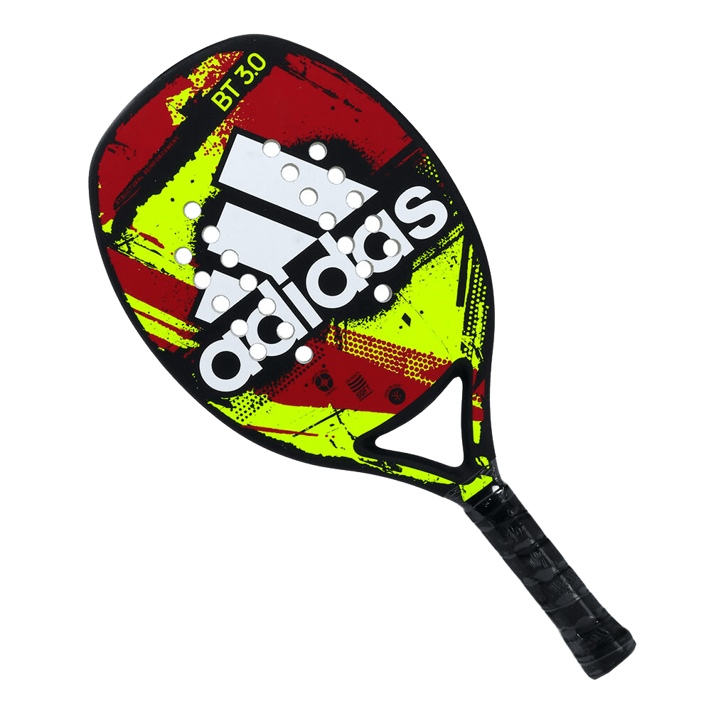 Raquete de Beach Tennis Adidas BT 3.0 Amarelo e Vermelho