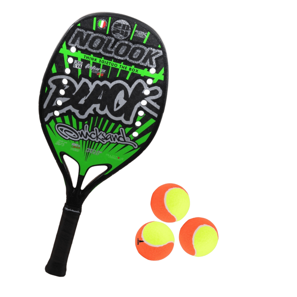Raquete de Beach Tennis Nolook Black NEW