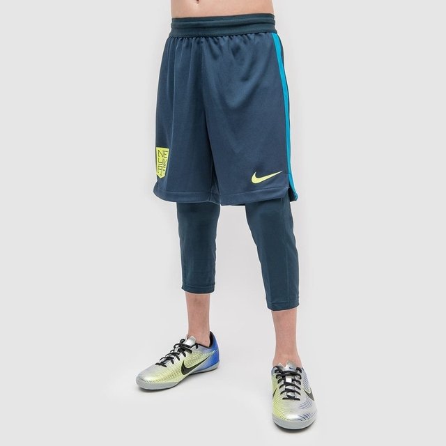 Short Calça Nike Neymar Dry SQD 2IN1
