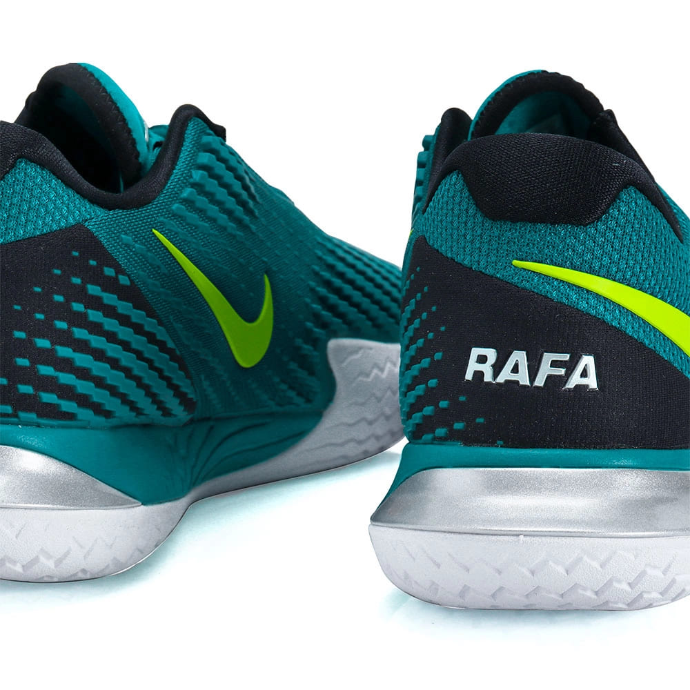 Tênis Nike Court Zoom Vapor Cage 4 Rafael Nadal - Branco e Verde - PROTENISTA