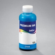 Tinta corante InkTec para Canon | modelo C5000D-100MC | Frasco de 100ml | Cor : Ciano