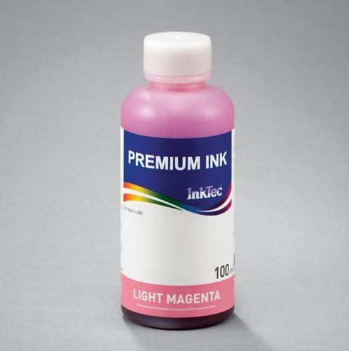 Tinta corante InkTec para Epson | modelo E0010-100MLM | Frasco de 100ml | Cor : Magenta Claro